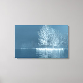 The Turning (Winter) Canvas Afdruk