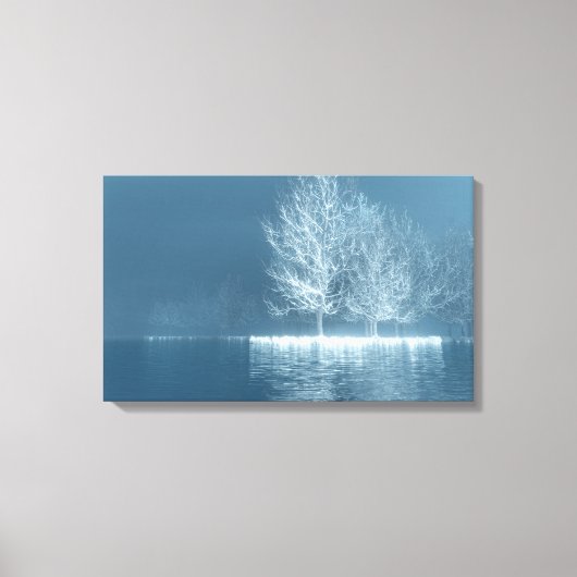 The Turning (Winter) Canvas Afdruk (Voorkant)