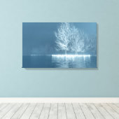 The Turning (Winter) Canvas Afdruk (Insitu (Houten vloer))