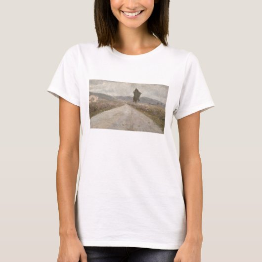 The Tuscan Road, c.1899 (bord) T-shirt (Voorkant)