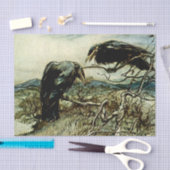 "The Twa Corbies" van Arthur Rackham Tissuepapier (Craft)