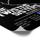 The Twisted Sisters Texas USA Motorfiets 02 Poster (Hoek)