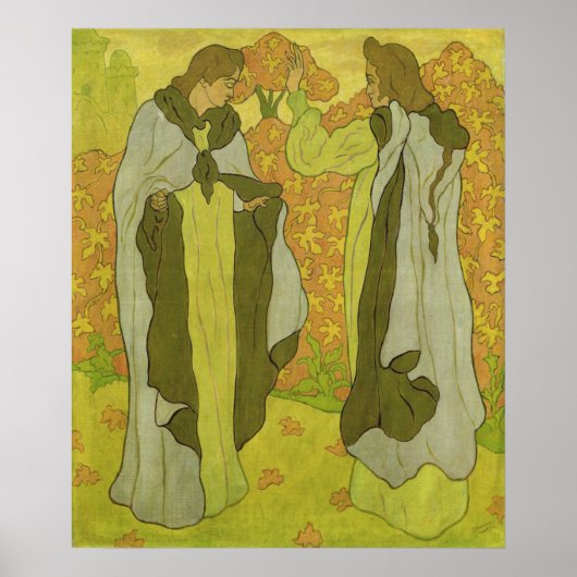 The Two Graces, 1895 Poster (Voorkant)