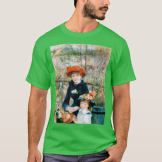 The Two Sisters On The Terrace by PierreAuguste Re T-shirt