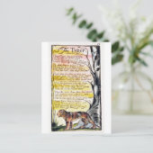 "The Tyger", bord 36 (Bentley 42) Briefkaart (Staand voorkant)