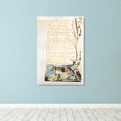 The Tyger, van Sangen of Innocence Canvas Afdruk (Insitu (Houten vloer))