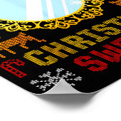 The Ugliest Ugly Christmas Sweater With Mirror Fun Poster (Hoek)