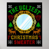The Ugliest Ugly Christmas Sweater With Mirror Fun Poster (Voorkant)