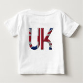 The UK Union Jack British Flag Typography Elegant (Achterkant)