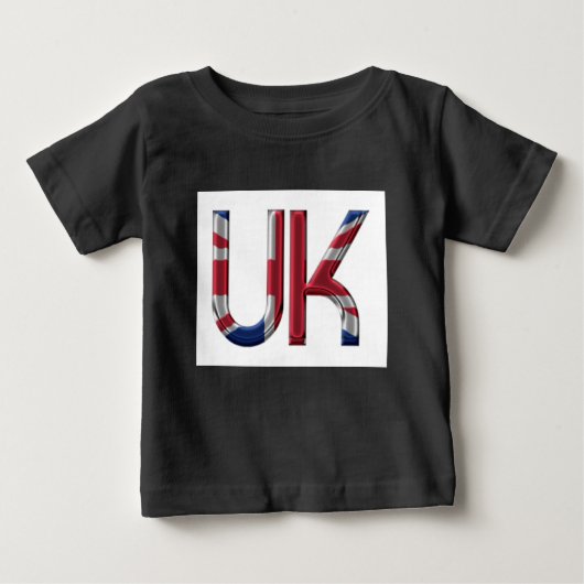 The UK Union Jack British Flag Typography Elegant (Voorkant)