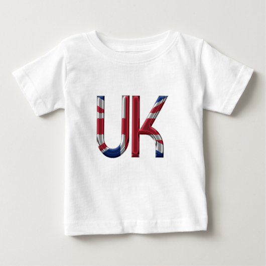 The UK Union Jack British Flag Typography Elegant (Voorkant)