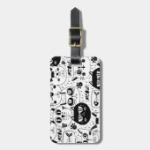 The Ultimate Cat Lover - Cozy Cat pet  Bagagelabel (Voorkant verticaal)