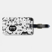 The Ultimate Cat Lover - Cozy Cat pet  Bagagelabel (Achterkant horizontaal)