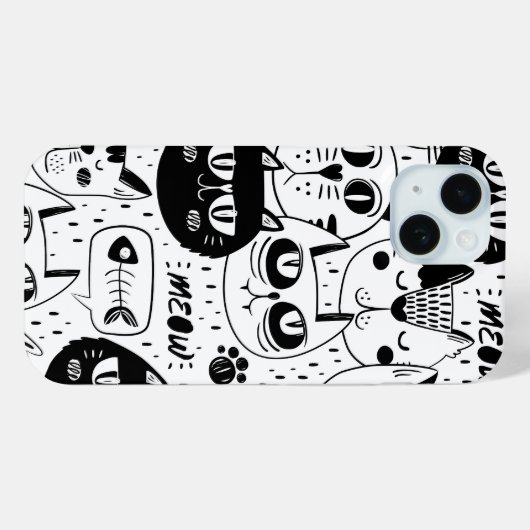 The Ultimate Cat Lover - Cozy Cat pet Case-Mate iPhone Case (Achterkant (horizontaal))