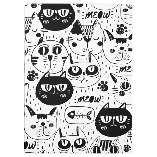 The Ultimate Cat Lover - Cozy Cat pet  Klembord (Achterkant)