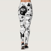 The Ultimate Cat Lover - Cozy Cat pet  Leggings (Achterkant)
