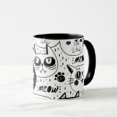 The Ultimate Cat Lover - Cozy Cat pet  Mok (Voorkant rechts)