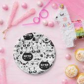 The Ultimate Cat Lover - Cozy Cat pet Papieren Bordje (Feest)