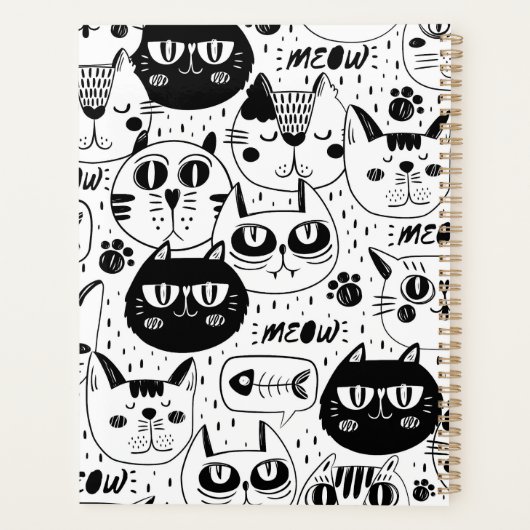 The Ultimate Cat Lover - Cozy Cat pet Planner (Achterkant)
