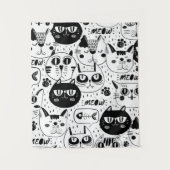 The Ultimate Cat Lover - Cozy Cat pet  Wandkleed (Voorkant)