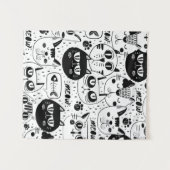 The Ultimate Cat Lover - Cozy Cat pet  Wandkleed (Voorkant (horizontaal))