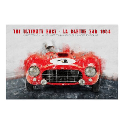 The ultimate race 1954 perfect poster (Voorkant)