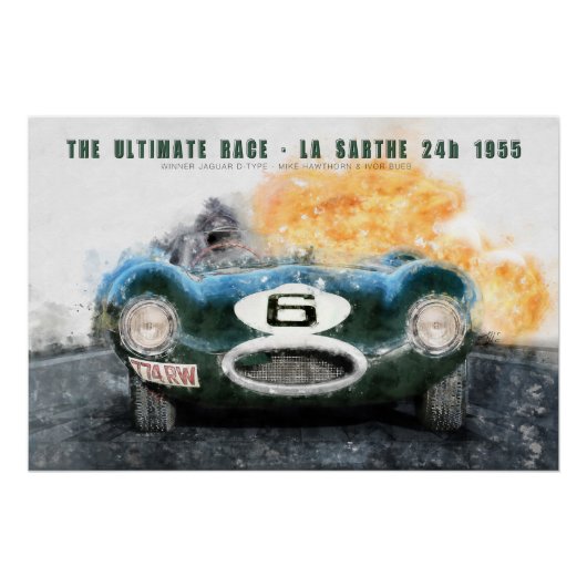 The ultimate race 1955 perfect poster (Voorkant)