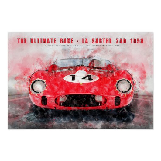 The ultimate race 1958 perfect poster (Voorkant)