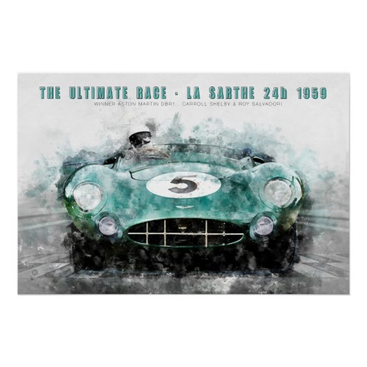 The ultimate race 1959 perfect poster (Voorkant)