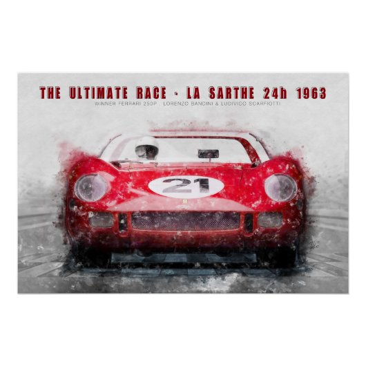 The ultimate race 1963 perfect poster (Voorkant)