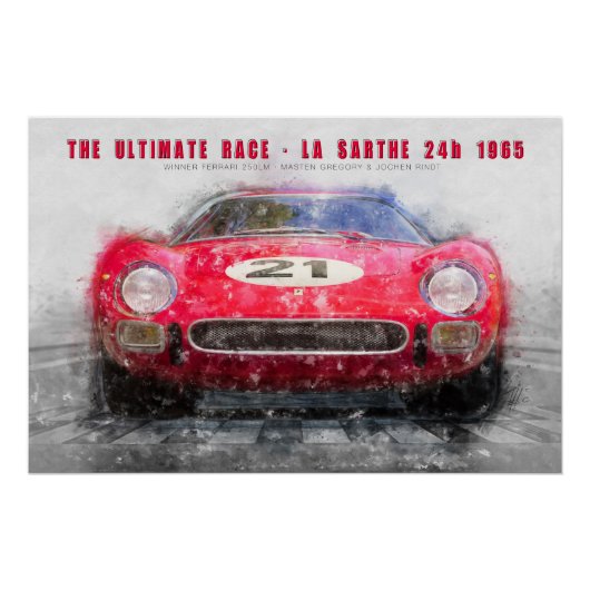 The ultimate race 1965 perfect poster (Voorkant)
