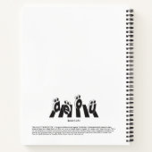 “The Umlauts™ Crossing Over” Notitieboek (Achterkant)