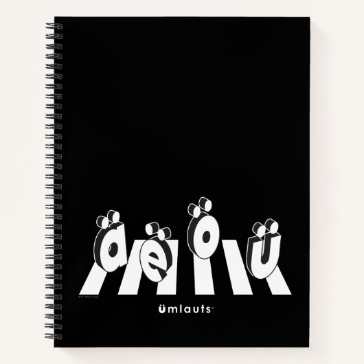 “The Umlauts: Crossing Over” Notitieboek (Voorkant)