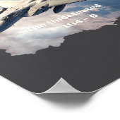 The Undefeated F-15, 104-0, V3 - Patriotic Series  Poster (Hoek)