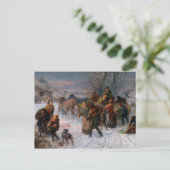 The Underground Railroad door Charles T. Webber 18 Briefkaart (Staand voorkant)