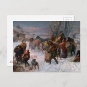 The Underground Railroad door Charles T. Webber 18 Briefkaart (Voorkant / Achterkant)