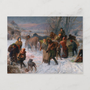 The Underground Railroad door Charles T. Webber 18 Briefkaart