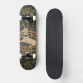 The Unicorn in Captivity, Medieval Tapestry Persoonlijk Skateboard (Voorkant)