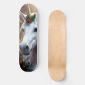 “The Unicorn of Noel” Persoonlijk Skateboard (Voorkant)