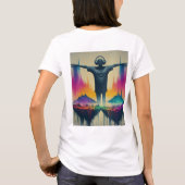 The Unifying Mix: DJ Bridge Builder T-shirt. T-shirt (Achterkant)