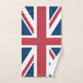 The Union Jack British Flag Bad Handdoek (Handdoek)