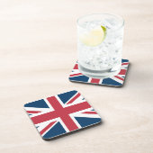 The Union Jack British Flag Coaster Bier Onderzetter (Rechterzijde)
