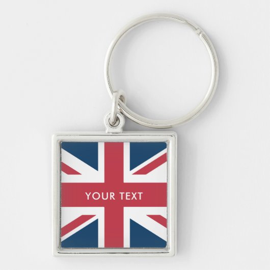 The Union Jack British Flag Keychain (Voorkant)