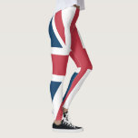 The Union Jack British Flag Leggings<br><div class="desc">Leggings with The Union Jack flag design. This United Kingdom flag design is a great way to show you are proud to be British.</div>