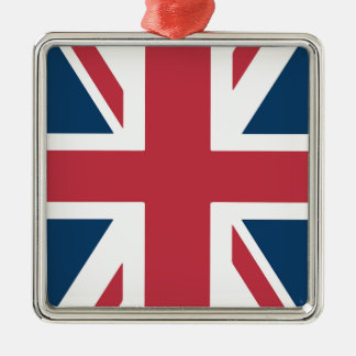The Union Jack British Flag Metalen Ornament