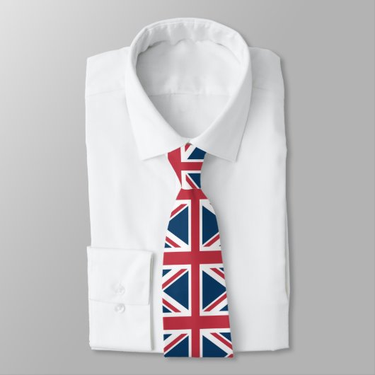 The Union Jack British Flag Neck Tie Stropdas (Gebonden)