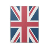 The Union Jack British Flag Notitieblok (Linkerzijde)