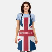 The Union Jack British Flag Schort (Gedragen)