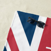 The Union Jack British Flag Strandlaken (In situ)