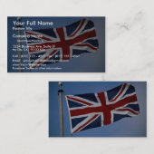 The Union Jack, Engeland Visitekaartje (Voorkant / Achterkant)